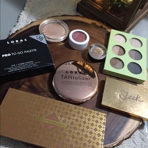 Makeup lot Lorac, zoeva, sleek, colourpop, pixi